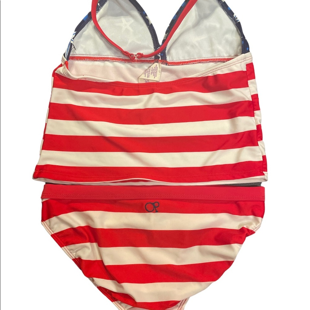 Girls Red White & Blue 2 piece - Picture 6 of 8
